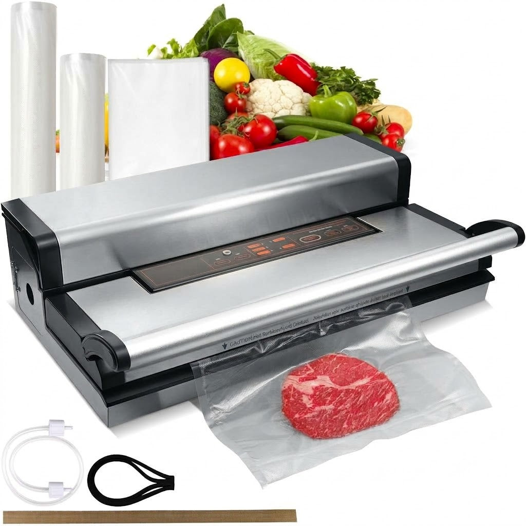 95Kpa Vacuum Sealer – Dual Pump, Dual Seal, Automatic & Manual Sealing