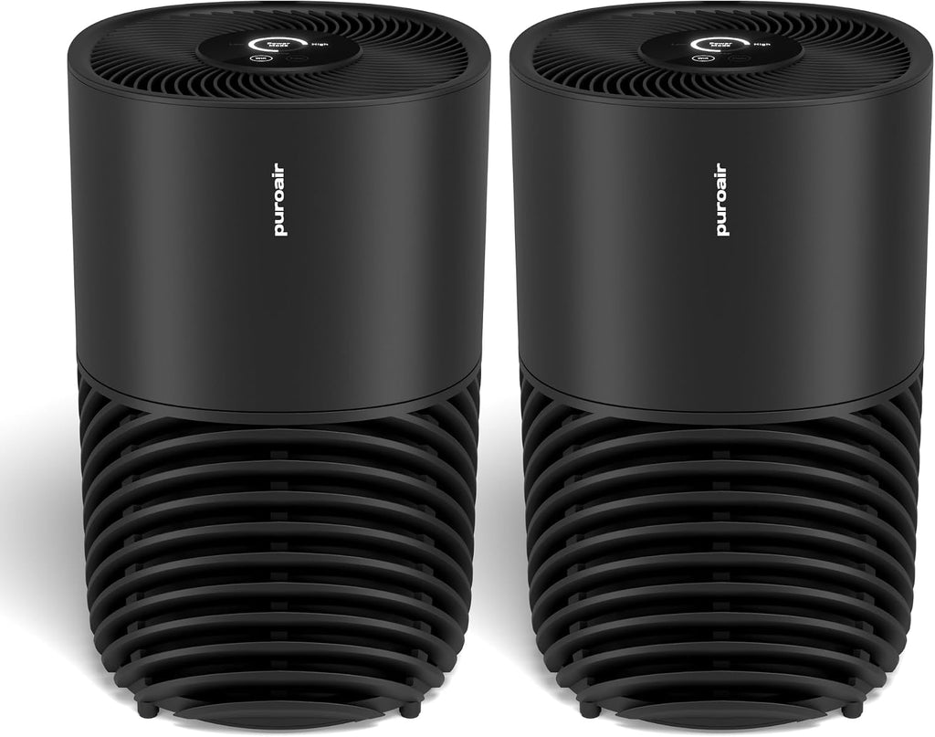 240 HEPA Air Purifiers for Home Pets Bedroom 1000 Ft² - Black