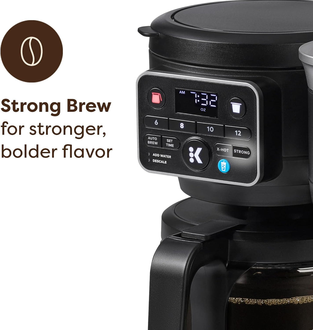 Hot & Iced Single Serve & Carafe Coffee Maker, MultiStream Technology ...
